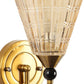 Gold Metal Wall Light - K-1336-1W - Included Bulb