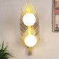 Eliante by Jainsons Lights | Gold Iron Wall Light | KHAJUR-LED