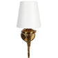 Eliante by Jainsons Lights | Gold Iron Wall Light | KUPPI-1W-WH