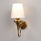 Eliante by Jainsons Lights | Gold Iron Wall Light | KUPPI-1W-WH