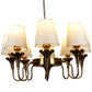 Eliante by Jainsons Lights | Gold Iron Chandelier | KUPPI-8LP-WH