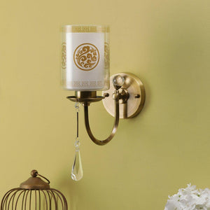Gold Metal Wall Light - L-33-1W-MIX - Included Bulb