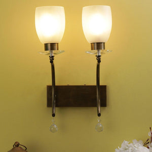 Gold Metal Wall Light - L-4-2W-MIX - Included Bulb