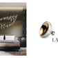 LAGOON Scattered Crystal Sphere Wall & Ceiling Sculpture