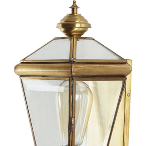Gold Metal Wall Light - LALTERN-1W - Included Bulb