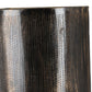 Black Antique Brass Metal Wall Light LASER-HALF-RD