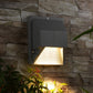 Grey Metal Outdoor Wall Light Le-1221-WW-3x1