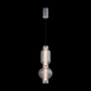 JS-SBL LG-247 Gunmetal Black & Smoke Glass Hanging Lights