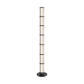 JS-SBL LG-260 Gunmetal Black & Smoke Led Floor Lamp