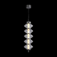 JS-SBL LG-264 Gunmetal Black & Smoke Glass Hanging Lights