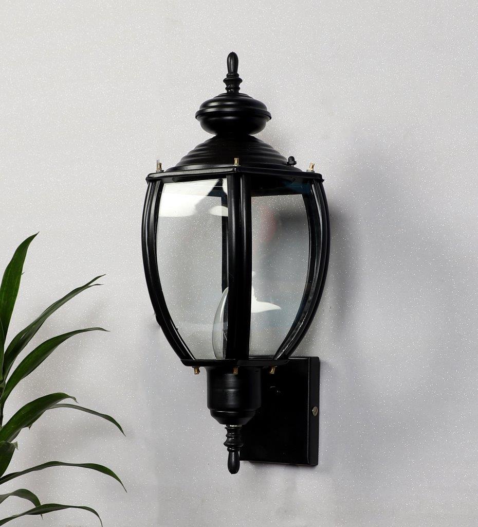 ELIANTE Black Iron Outdoor Wall Light - L03 -WL