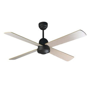 JS-LXR Modern 52″ Designer Fan 5019 Oil Rubbed Bronze motor with Maple blades Body & 4 Maple Standard Blades
