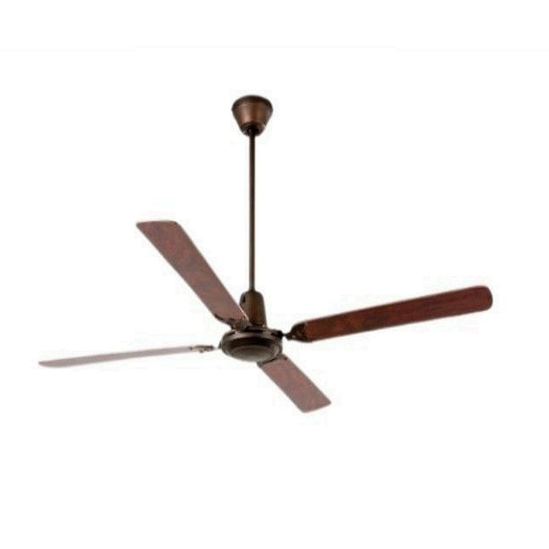 JS-LXR 5031 Wooden Designer Fans Mixed Finish 4 Walnut Reversible Blades Size 1422mm 5 Years Warranty AC Motor