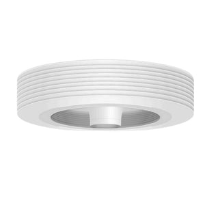 JS-LXR Modern BLDC 34" Designer Fan AAA1 White Body & Bladeless