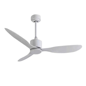 JS-LXR Modern AC 52" Designer Fan VG0006A Riversand Body & 3 white ABS Blades