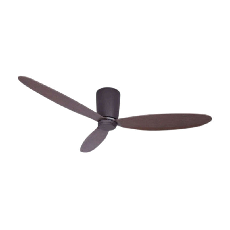 JS-LXR Modern BLDC 42" Designer Fan VG0031 Oil Rubbed Bronze Body & 3 Walnut Blades