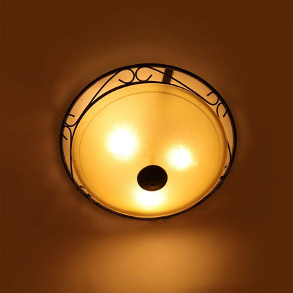 Black Metal Ceiling Light - LZ-320-3C - Included Bulb