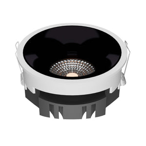 JS-TRL Lean 12w Round In-Ceiling Tilt Low Height Cob Downlights