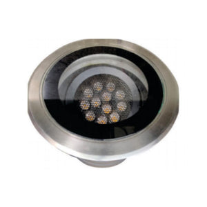 JSRC Tiltable In-Ground Directional LED Uplighter | 3W–18W | 220V / 12V / 24V | IP67 | 2700K–RGBW | 15°–47° Beam | Adjustable Directional Head | SS304 Ring | IK08 | 2 Year Warranty