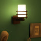 Wooden Metal Wall Light - M-19-1W - Included Bulb