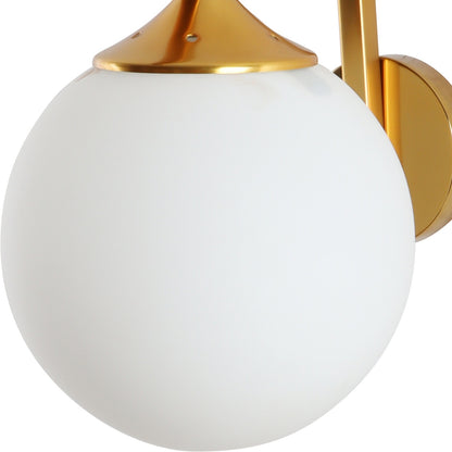 Gold Metal Wall Light - M-50-1W-WQ - Included Bulb