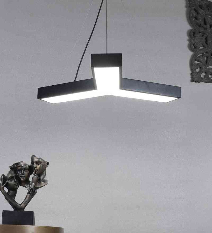 Blisora Black Iron Hanging Light  | Inbuilt LED | Included Bulb | Eliante by Jainsons Lights