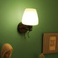 Black Metal Wall Light - MAN-WALL-1W - Included Bulb