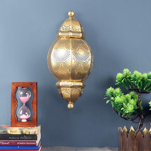 Golden Metal Wall Light - MINI-Gada-WALL - Included Bulb