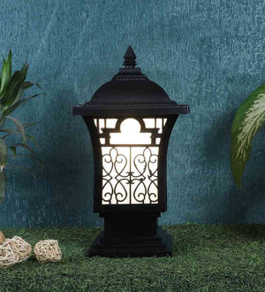 Lazion Black Iron Gate Light  | B22 holder | Included Bulb | Eliante by Jainsons Lights