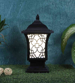 Fyrora Black Iron Gate Light  | B22 holder | Included Bulb | Eliante by Jainsons Lights