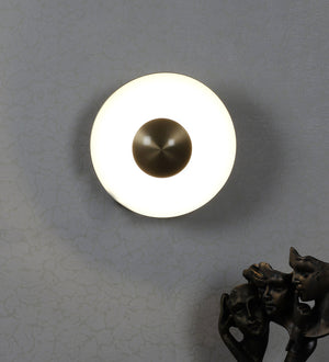 Eliante by Jainsons Lights-Modern Wall Lights-MUSHROOM-10W-GOLD-Inbuilt LED
