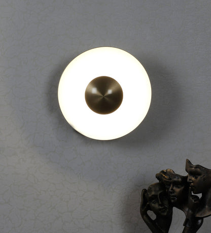 Eliante by Jainsons Lights-Modern Wall Lights-MUSHROOM-10W-GOLD-Inbuilt LED
