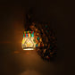Golden Fiber Wall Light - NEW-PEACOCK - Included Bulb