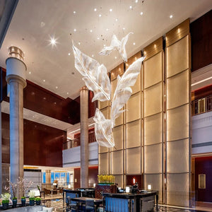 Sylvara Bloom Crystal Chandelier – Nature-Inspired Modern Lighting