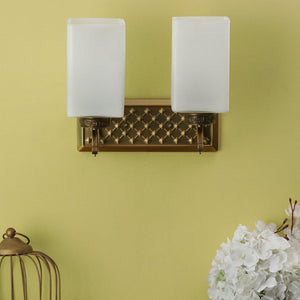 Gold Metal Wall Light - NO-10-2W-MIX - Included Bulb