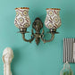 Antique Metal Wall Light - NO-131-2W-MIX - Included Bulb