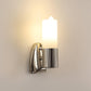 Silver Metal Wall Light - NO-196-1ST - Included Bulb