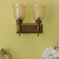 Gold Metal Wall Light - NO-7-2W-MIX - Included Bulb