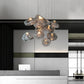 Stellar Blaze Duplex Chandelier – Luxury Meteor-Inspired Lighting for Duplex & Atriums
