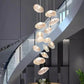 Stellar Blaze Duplex Chandelier – Luxury Meteor-Inspired Lighting for Duplex & Atriums