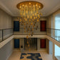 Aurora Luxe Duplex Chandelier – Grand Atrium Crystal Lighting