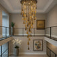 Aurora Luxe Duplex Chandelier – Grand Atrium Crystal Lighting