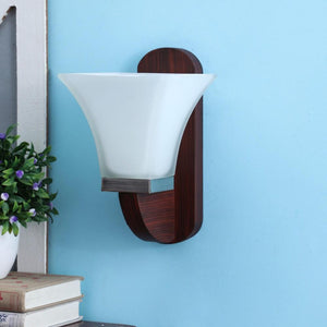 Waitara Yellow Glass Wall Sconces | S-35-1W | Included Bulb | Eliante by Jainsons Lights