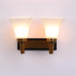 Kilda Yellow Glass Wall Sconces | S-136-2W | Included Bulb | Eliante by Jainsons Lights