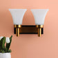 Kilda Yellow Glass Wall Sconces | S-136-2W | Included Bulb | Eliante by Jainsons Lights