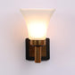 Ohagun Gold Glass Wall Sconces | S-136-1W | Included Bulb | Eliante by Jainsons Lights