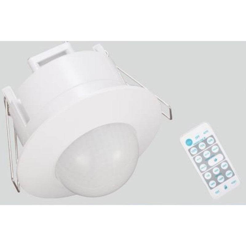 JS-OCT Esy Pro+ Recessed False Ceiling Microwave Day Night Occupancy Sensor with Remote OCT-EPRO08FC