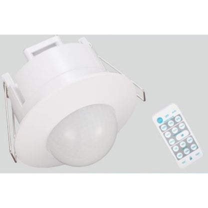 JS-OCT Esy Pro+ Recessed False Ceiling Microwave Day Night Occupancy Sensor with Remote OCT-EPRO08FC