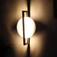 Eliante by Jainsons Lights | Black Iron Wall Light | OLLA-9WT