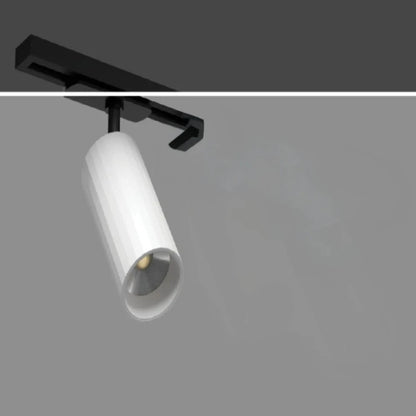 JS-TRL Oblique-Track 24w Round Spot Cob Track Light